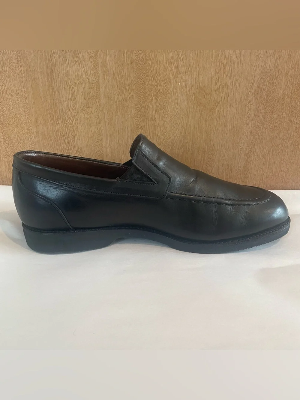 ALLEN EDMONDS Road Warriors 3890 Mens Size US 10.5 D Black Loafers Slip On Shoes